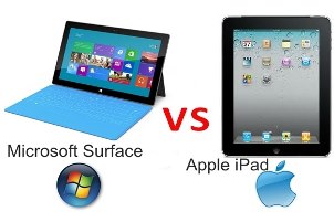 Apple iPad Mini vs. Microsoft Surface Tablet – Comparison and Problems